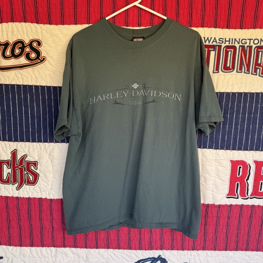 Size XL - VTG 2000s Harley‎ Davidson Motorcycle Santa Cruz, CA T-Shirt